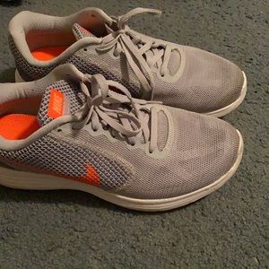 Gray Nike sneaker size 8.5